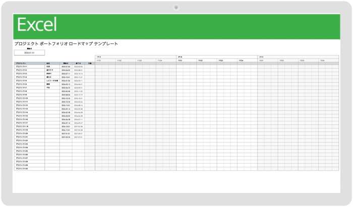 プロジェクトポートフォリオロードマップ